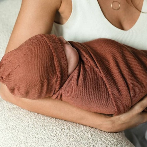 Zestaw wełna merino Cozy terrakota yarnami