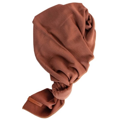 Kocyk merino amori amori Cozy 85x85 cynamonowy