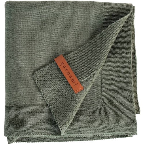 Kocyk merino amori amori Cozy 85x85 oliwkowy