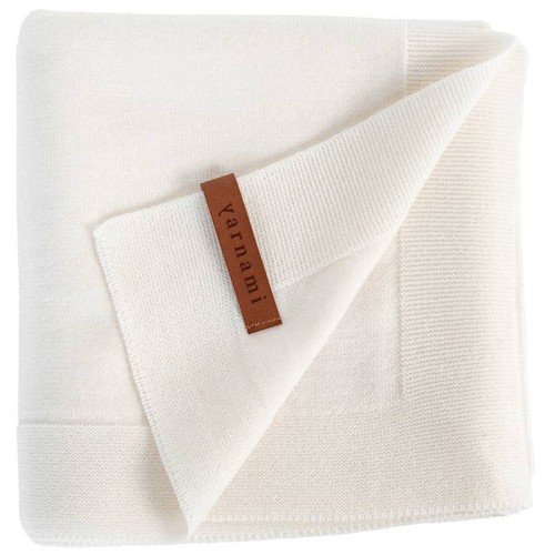 Kocyk merino amori amori Cozy 85x85 śmietankowy