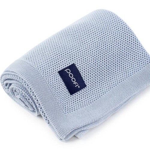 Kocyk bambusowy Faro dusty blue Puuki