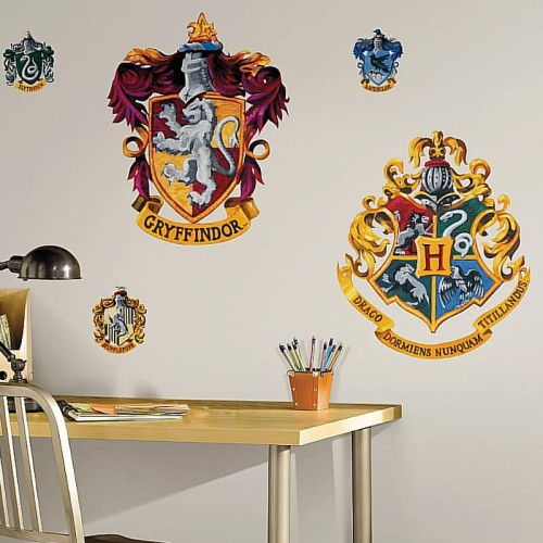 Naklejka Harry Potter herb Hogwartu RoomMates