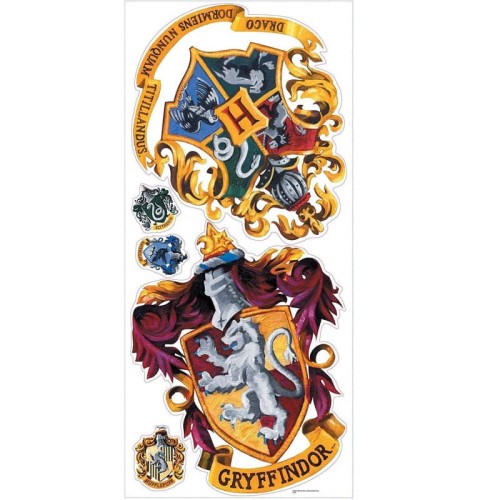 Naklejka Harry Potter herb Hogwartu RoomMates