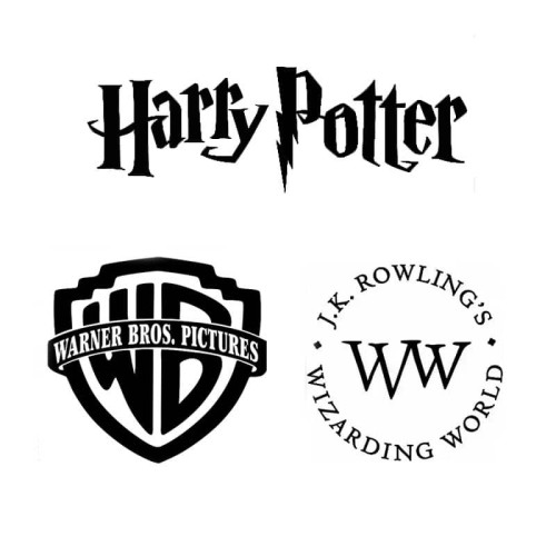 Naklejka Harry Potter herb Hogwartu RoomMates