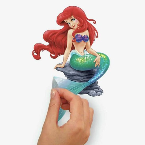 Naklejka syrenka Ariel i przyjaciele Disney RoomMates