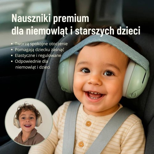 Zazu fun słuchawki wygłuszające 2w1 dla dzieci i niemowląt