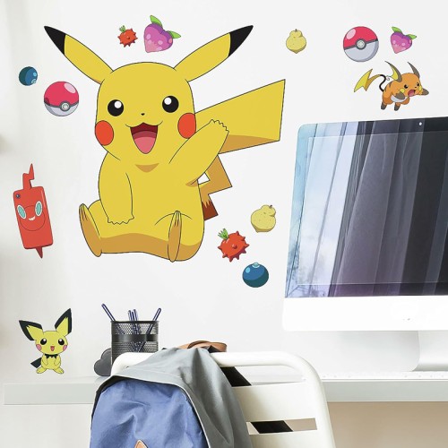 Naklejki Pokemon Pikachu RoomMates