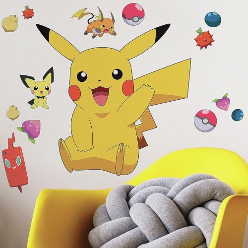 Naklejki Pokemon Pikachu RoomMates