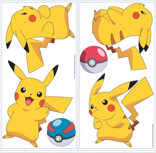 Naklejki Pokemon RoomMates