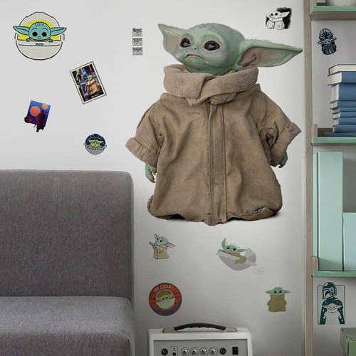 Naklejki Gwiezdne wojny Baby Yoda RoomMates