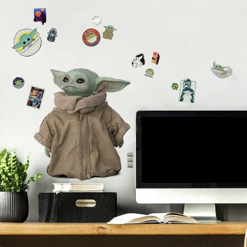 Naklejki Gwiezdne wojny Baby Yoda RoomMates