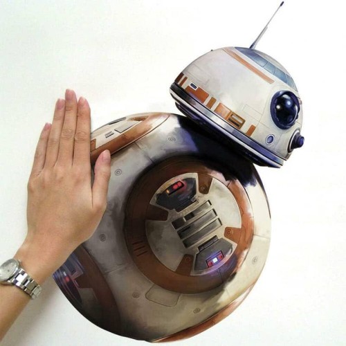Naklejki Gwiezdne wojny android BB-8ic RoomMates