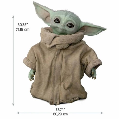 Naklejki Gwiezdne wojny Yoda Mandalorian RoomMates