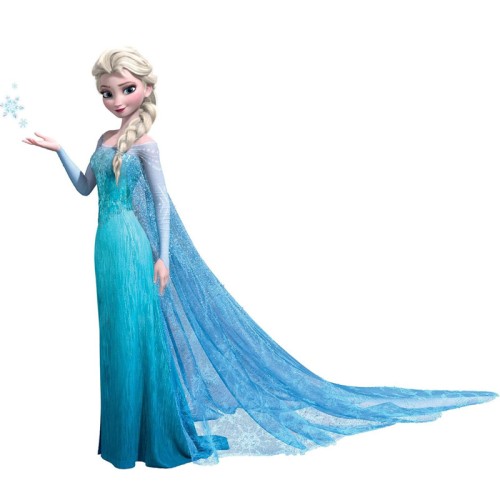 Naklejki kraina lodu Elsa brokat RoomMates