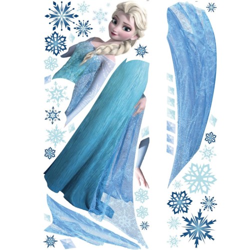Naklejki kraina lodu Elsa brokat RoomMates