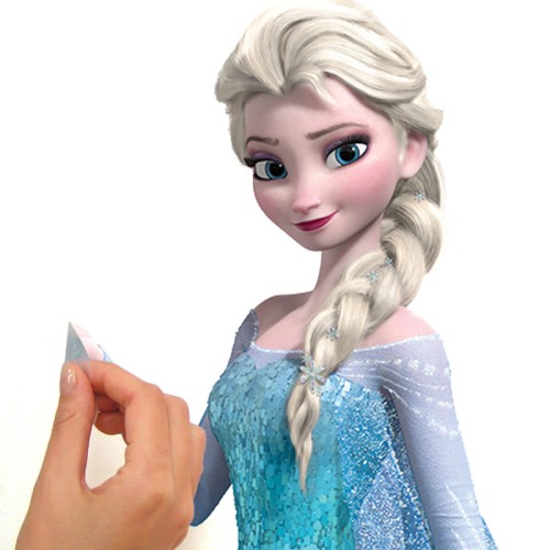 Naklejki kraina lodu Elsa brokat RoomMates