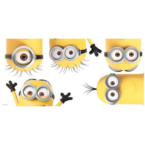 Naklejka Minionki podglądacze RoomMates
