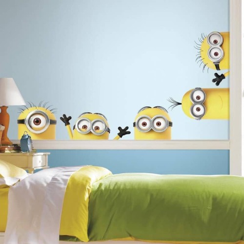 Naklejka Minionki podglądacze RoomMates