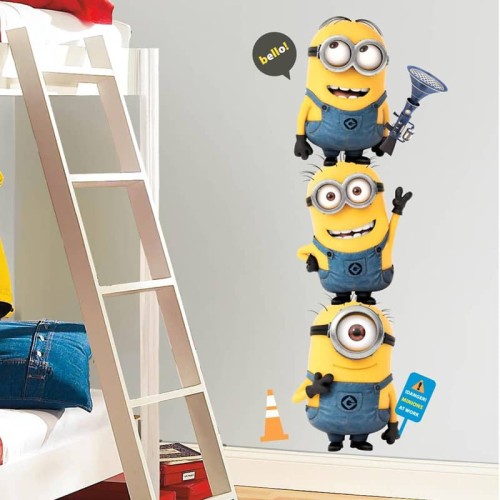 Naklejka Minionki Jak ukraść księżyc RoomMates
