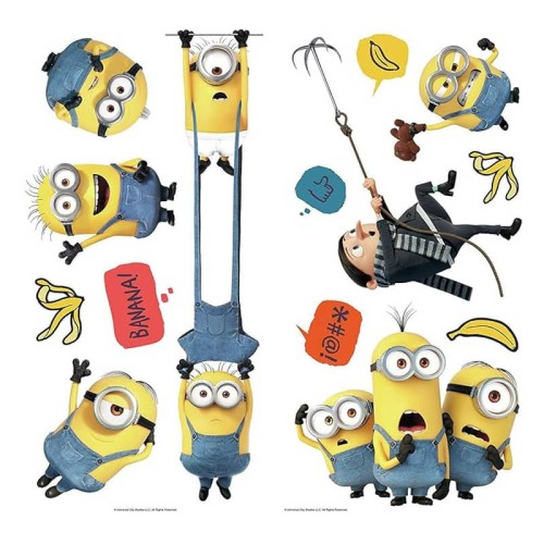Naklejki Minionki RoomMates
