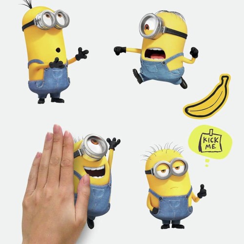 Naklejki Minionki RoomMates