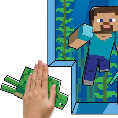 Naklejki Minecraft Giant RoomMates