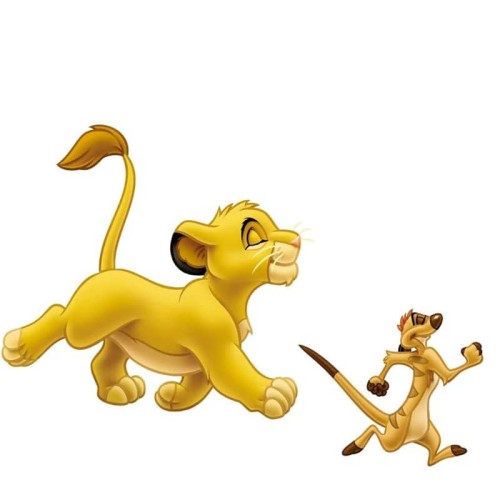 Naklejki Simba Timon i Pumba RoomMates