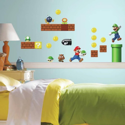 Naklejki Mario Bros RoomMates