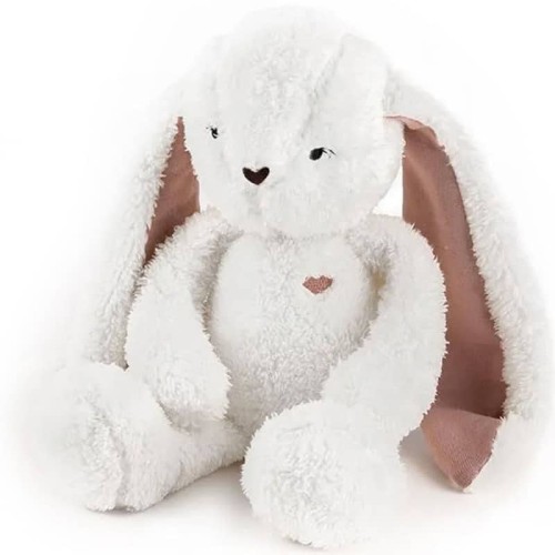 Królik z aplikacją 7w1 App ecru róż Szumisie