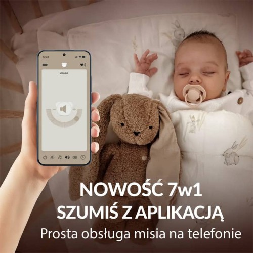 Królik z aplikacją 7w1 App beż Szumisie