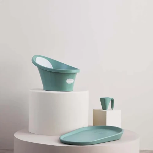 Wanienka dla niemowlaka z odpływem Baby eucalyptus Shnuggle