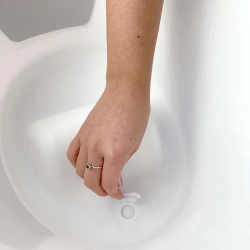 Wanienka dla niemowlaka z odpływem Baby eucalyptus Shnuggle