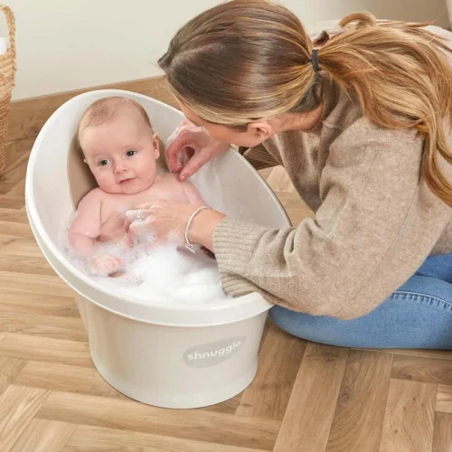 Wanienka dla niemowlaka z odpływem Eco Baby Cookies Shnuggle