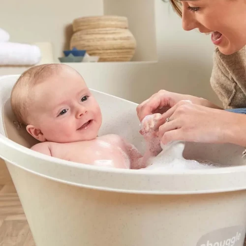 Wanienka dla niemowlaka z odpływem Eco Baby Cookies Shnuggle