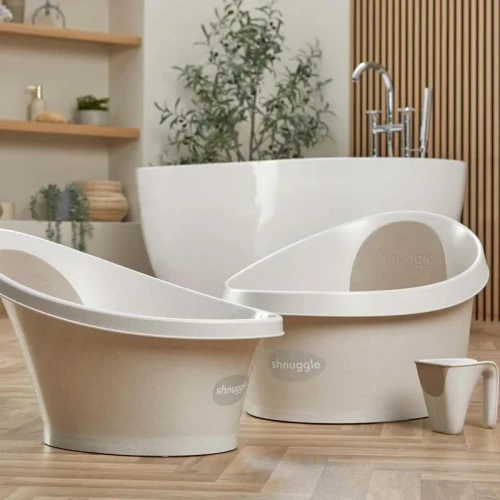 Wanienka dla niemowlaka z odpływem Eco Baby Cookies Shnuggle