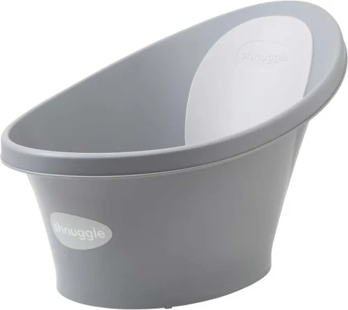 Wanienka dla niemowlaka z odpływem Baby pebble grey Shnuggle