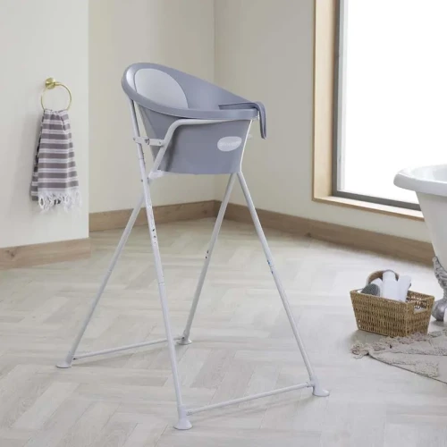 Wanienka dla niemowlaka z odpływem Baby pebble grey Shnuggle
