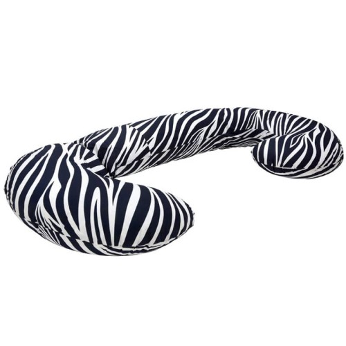 Poduszka ciążowa classic zebra niebieska Motherhood
