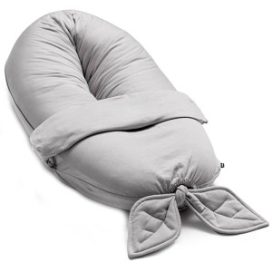 Poduszka ciążowa NEST jasnoszara uniwersalna Puuki