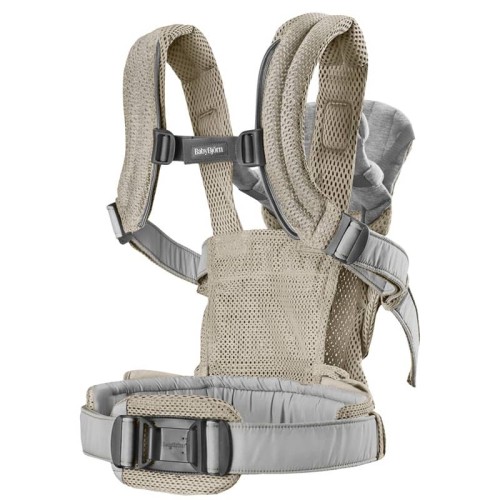 BABYBJORN - nosidełko Harmony 3D Mesh, Szary Beż