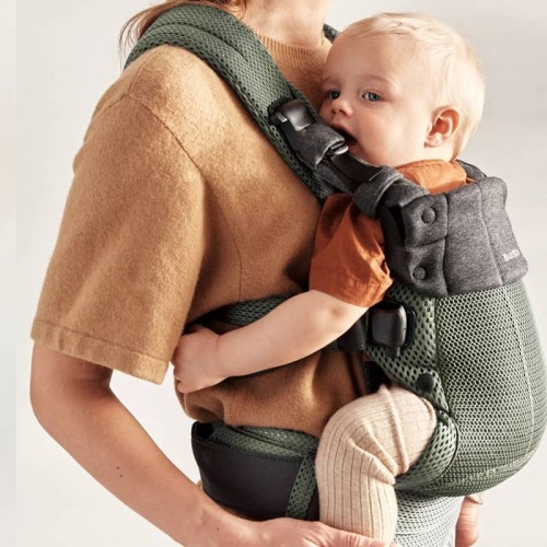 Nosidełko Harmony 3D Mesh zielone BabyBjorn