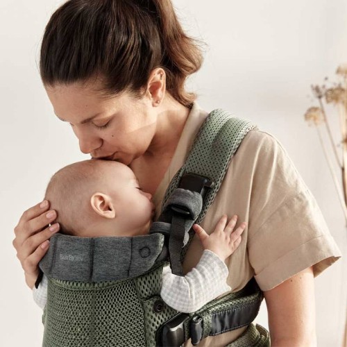 Nosidełko Harmony 3D Mesh zielone BabyBjorn