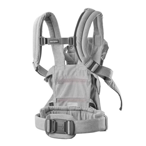 Nosidełko Harmony Woven jasny szary melanż BabyBjorn