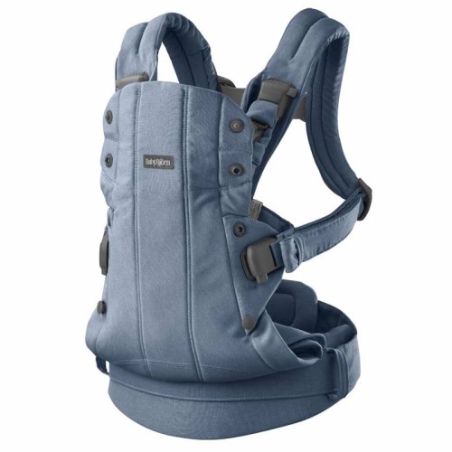 Nosidełko Harmony Woven niebieski melanż BabyBjorn