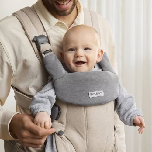 BABYBJORN - nosidełko Harmony, Woven Jasny Beż melanż