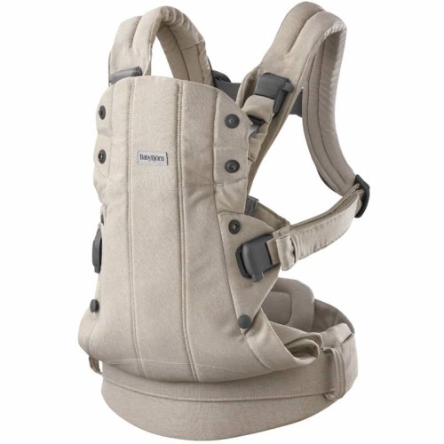 Nosidełko Harmony Woven jasny beż melanż BabyBjorn
