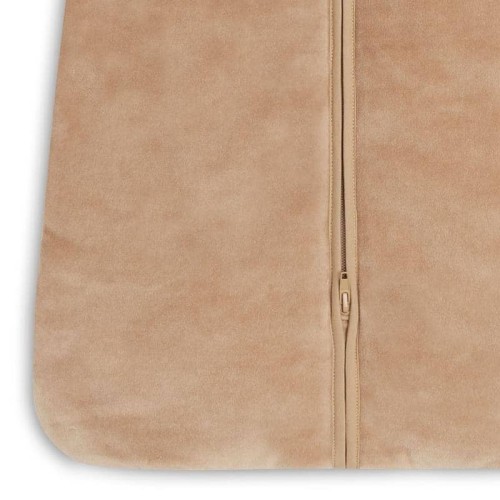 Jollein śpiworek niemowlęcy do spania całoroczny z odpinanymi rękawami VELVET Biscuit 70 cm