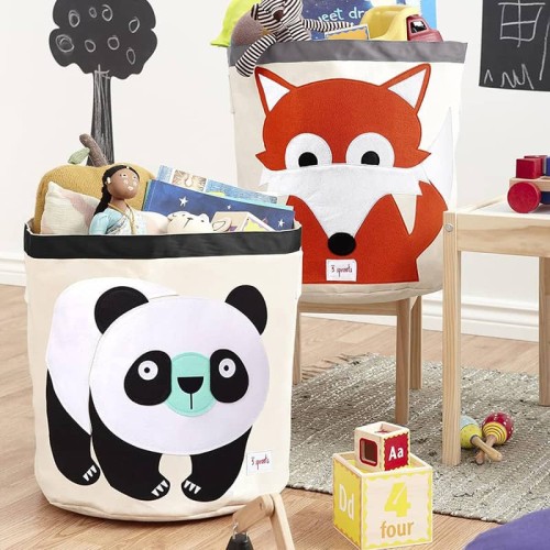 Kosz na zabawki panda 3 Sprouts
