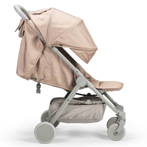 Elodie Details - wózek spacerowy MONDO - Blushing Pink + pałąk do wózka - ZESTAW