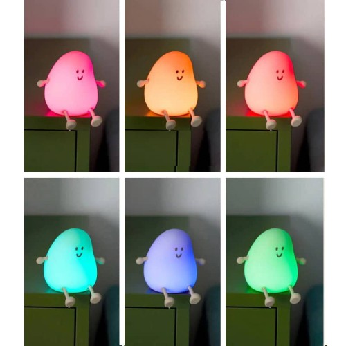 Lampka nocna 6 kolorów dla dzieci Blobby ergoPouch